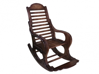 Кресло-качалка из массива
