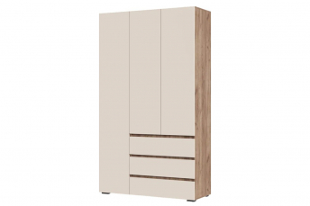 Шкаф Хелен 3-х створчатый ШК 06 Кашемир